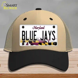 Blue Jays Novelty License Plate Hat Mesh / Khaki|Black