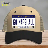 Go Marshall Novelty License Plate Hat Mesh / Khaki|Black