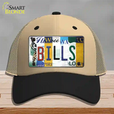 Bills Strip Art Novelty License Plate Hat Tag Mesh / Khaki|Black