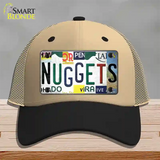 Nuggets Strip Art Novelty License Plate Hat Tag Mesh / Khaki|Black