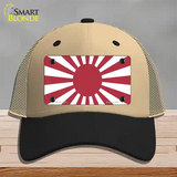 Rising Sun Japan Novelty License Plate Hat Tag Mesh / Khaki|Black