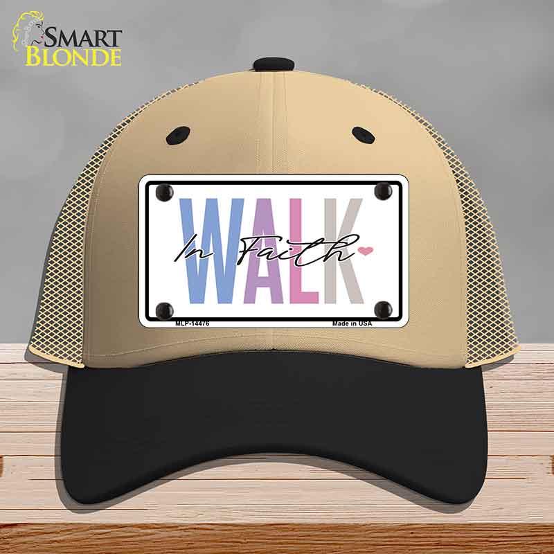 Walk In Faith Novelty License Plate Hat HAT-MLP-14476