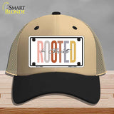 Rooted In Christ Novelty License Plate Hat HAT-MLP-14481