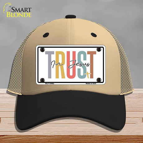 Trust In Jesus Novelty License Plate Hat HAT-MLP-14482