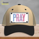 Pray Without Ceasing Novelty License Plate Hat HAT-MLP-14483