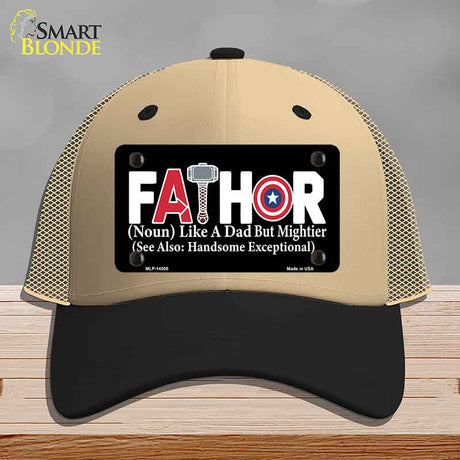 FATHOR Novelty License Plate Hat HAT-MLP-14500