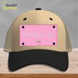Im Literally Just a Girl Novelty License Plate Hat HAT-MLP-14530