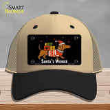 Santas Weiner Novelty License Plate Hat HAT-MLP-14551