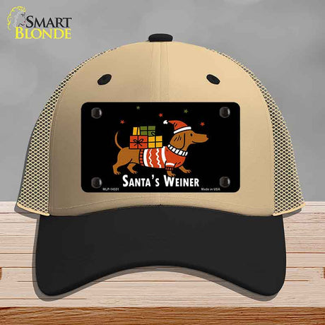 Santas Weiner Novelty License Plate Hat HAT-MLP-14551
