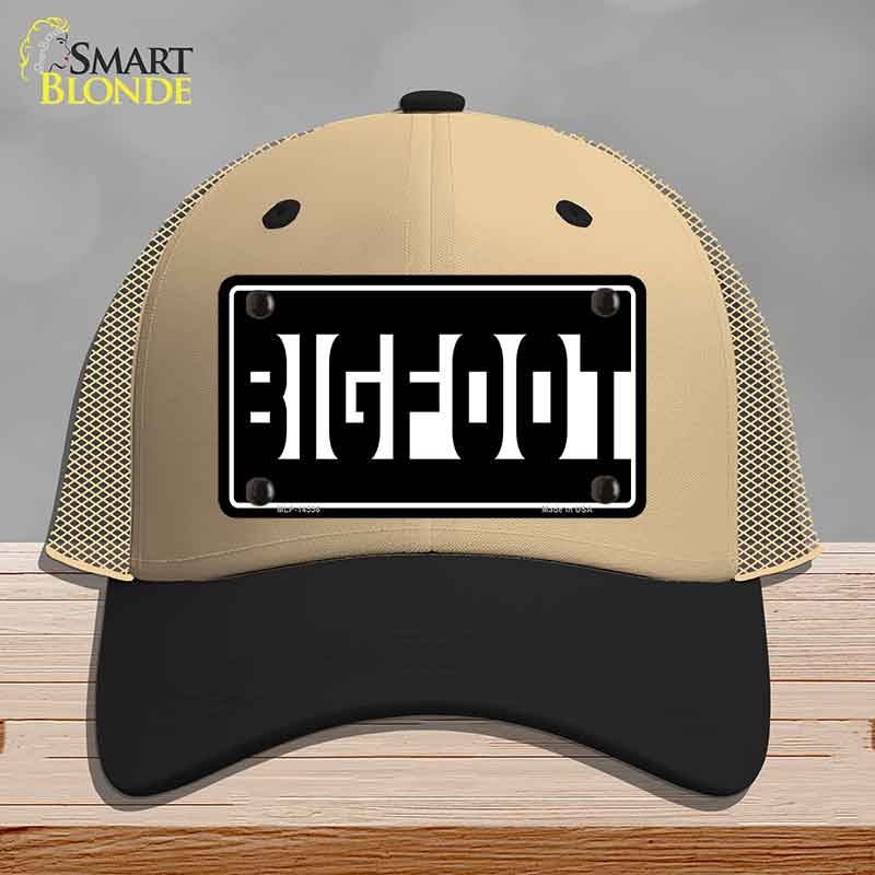 Bigfoot Hidden Novelty License Plate Hat HAT-MLP-14556