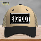 Bigfoot Hidden Novelty License Plate Hat HAT-MLP-14556