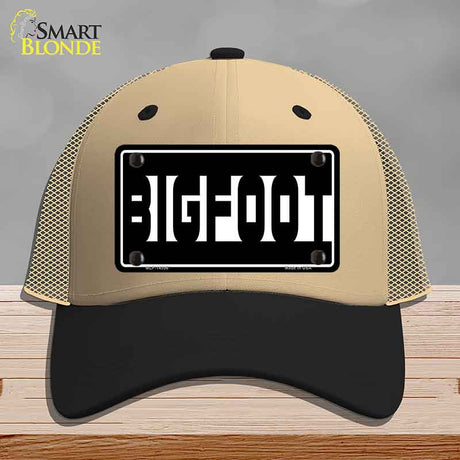 Bigfoot Hidden Novelty License Plate Hat HAT-MLP-14556