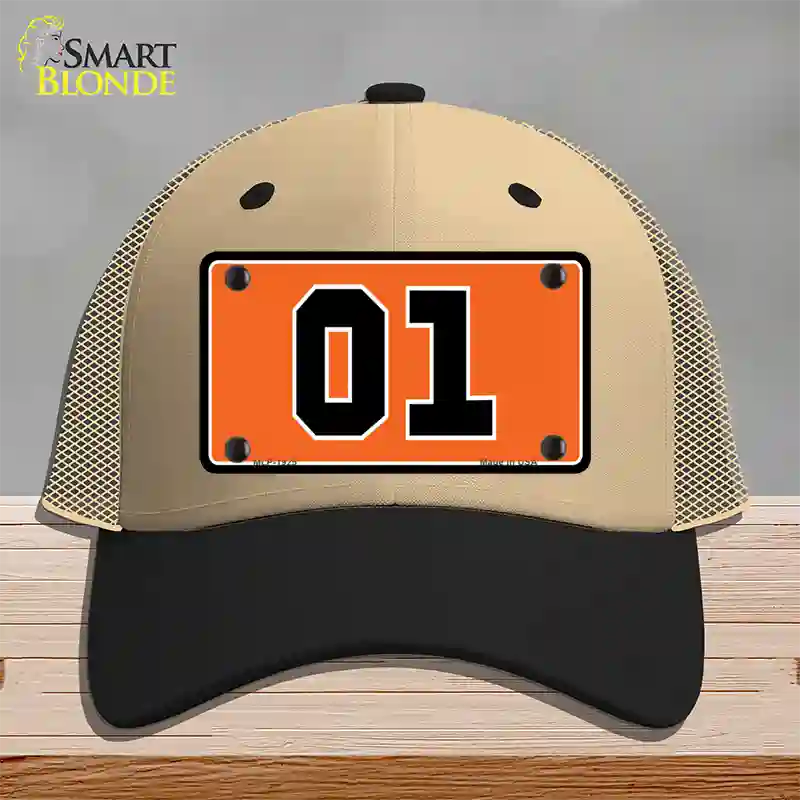 Dukes Of Hazard 01 Novelty License Plate Hat Mesh / Khaki|Black