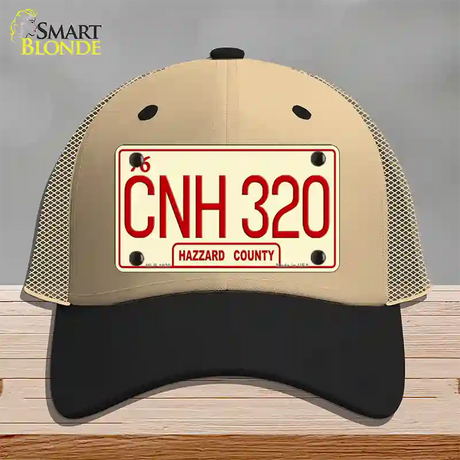 CNH 320 Novelty License Plate Hat Mesh / Khaki|Black