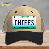 Chiefs Missouri State Novelty License Plate Hat Mesh / Khaki|Black