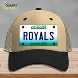 Royals Missouri State Novelty License Plate Hat Mesh / Khaki|Black