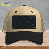 Stars Novelty License Plate Hat Mesh / Khaki|Black