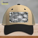 Racing Novelty License Plate Hat Mesh / Khaki|Black