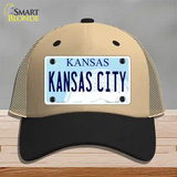 Kansas City Novelty License Plate Hat Mesh / Khaki|Black