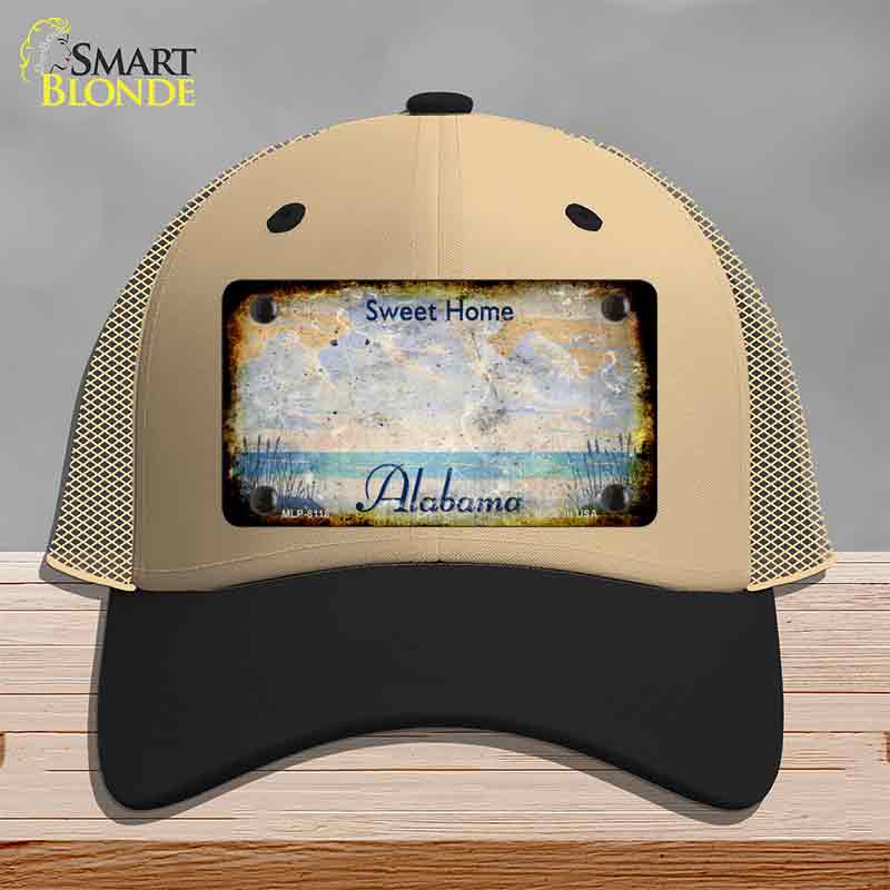 Alabama State Rusty Novelty License Plate Hat HAT-MLP-8118