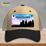 Vancouver Silhouette Novelty License Plate Hat Mesh / Khaki|Black