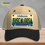 Tuscaloosa Alabama Novelty License Plate Hat Mesh / Khaki|Black