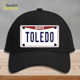 Toledo Ohio Novelty License Plate Hat Cotton / Black