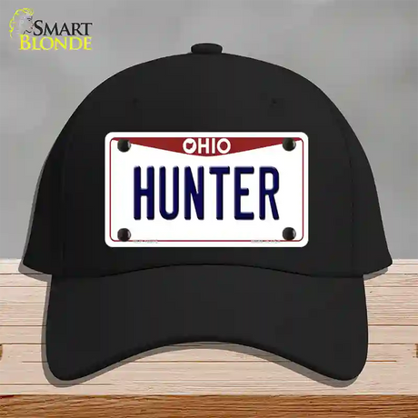 Hunter Ohio Novelty License Plate Hat Cotton / Black