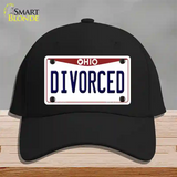 Divorced Ohio Novelty License Plate Hat Cotton / Black