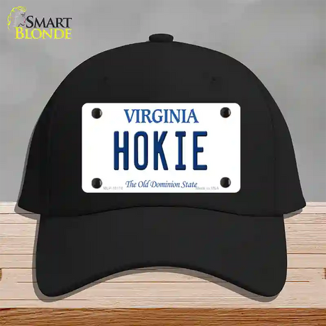 Hokie Virginia Novelty License Plate Hat Cotton / Black