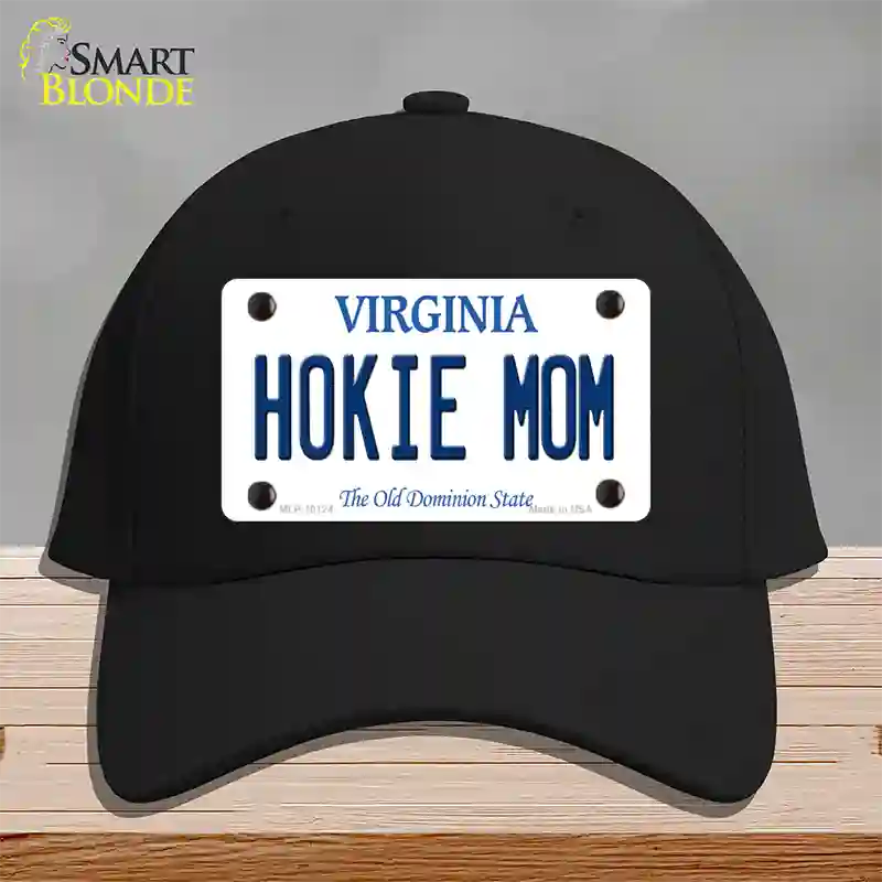 Hokie Mom Virginia Novelty License Plate Hat Cotton / Black