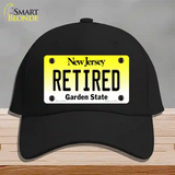 Retired New Jersey Novelty License Plate Hat Cotton / Black