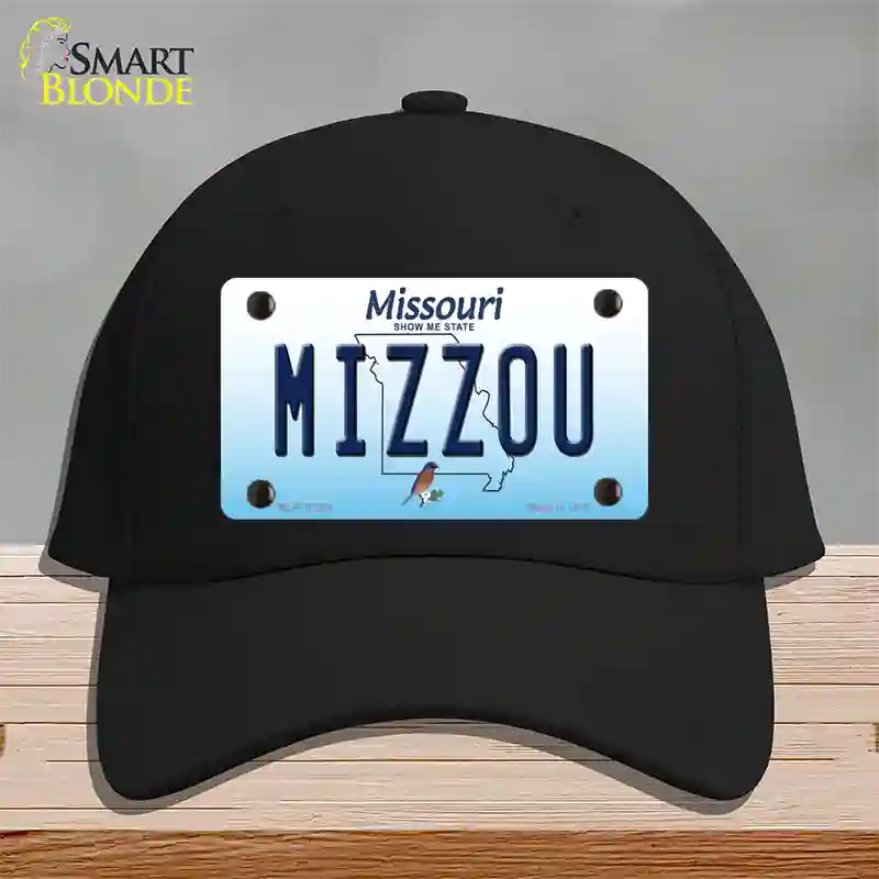 Mizzou Missouri Novelty License Plate Hat Cotton / Black