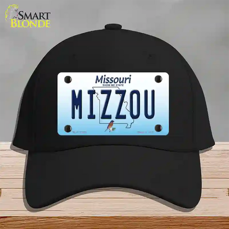 Mizzou Missouri Novelty License Plate Hat Cotton / Black