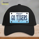 Go Tigers Missouri Novelty License Plate Hat Cotton / Black