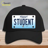 Student Missouri Novelty License Plate Hat Cotton / Black