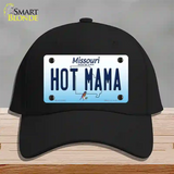 Hot Mama Missouri Novelty License Plate Hat Cotton / Black