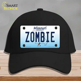 Zombie Missouri Novelty License Plate Hat Cotton / Black