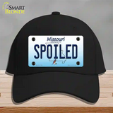 Spoiled Missouri Novelty License Plate Hat Cotton / Black