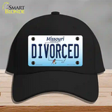 Divorced Missouri Novelty License Plate Hat Cotton / Black