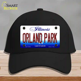 Orland Park Illinois Novelty License Plate Hat Cotton / Black