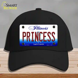 Princess Illinois Novelty License Plate Hat Cotton / Black