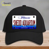 Shedd Aquarium Illinois Novelty License Plate Hat Cotton / Black