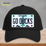 Go Ducks Oregon Novelty License Plate Hat Cotton / Black