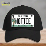 Hottie Maine Novelty License Plate Hat Cotton / Black