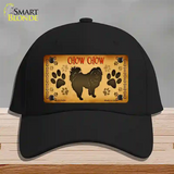 Chow Chow Novelty License Plate Hat Cotton / Black