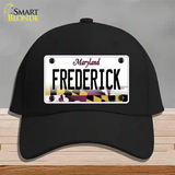 Frederick Maryland Novelty License Plate Hat Cotton / Black