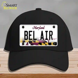 Bel Air Maryland Novelty License Plate Hat Cotton / Black