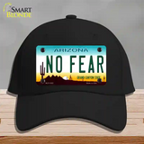 No Fear Arizona Novelty License Plate Hat Cotton / Black