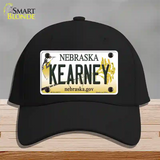 Kearney Nebraska Novelty License Plate Hat Cotton / Black